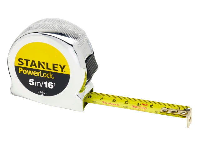 Stanley 033533 Micro PowerLock 5m Tape Measure