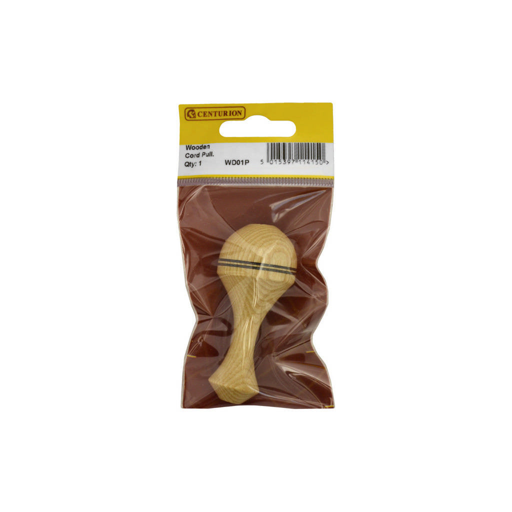 Centurion WD01P Wooden Cord Pulls