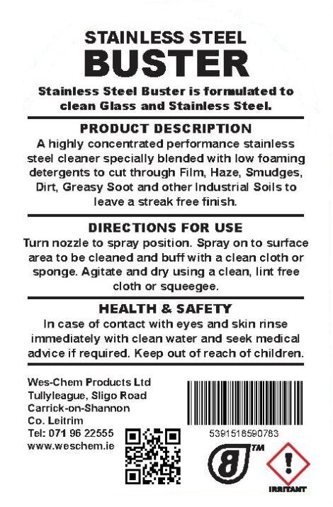 Wes Chem Stainless Steel Buster Spray