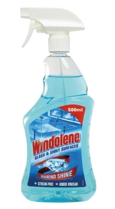 Windolene Diamond Shine Glass & Shiny Surface Cleaner Spray 500ml
