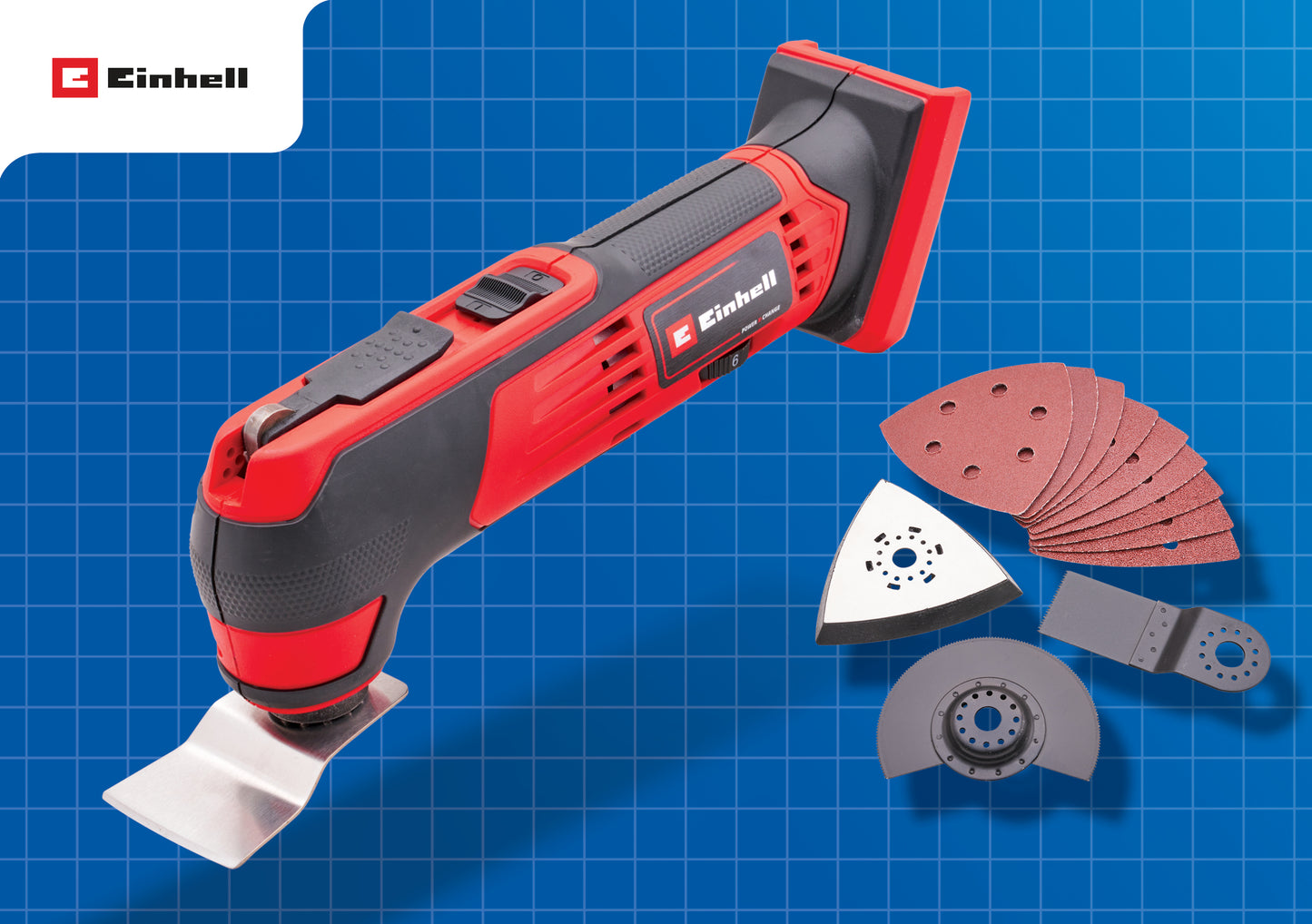 Einhell TE MG 18/1 Cordless Multi Tool Body Only
