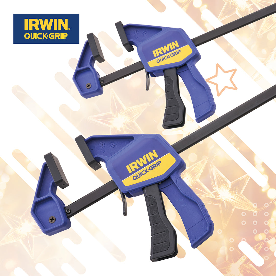 Irwin 300mm / 12" Quick Change Bar Clamps Twin Pack