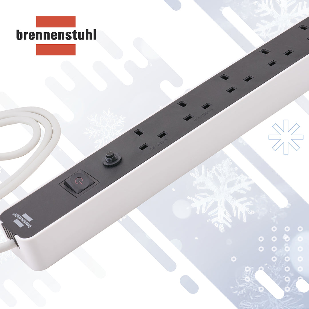 Brennenstuhl 5 Gang 1.5m Switched Extension Lead