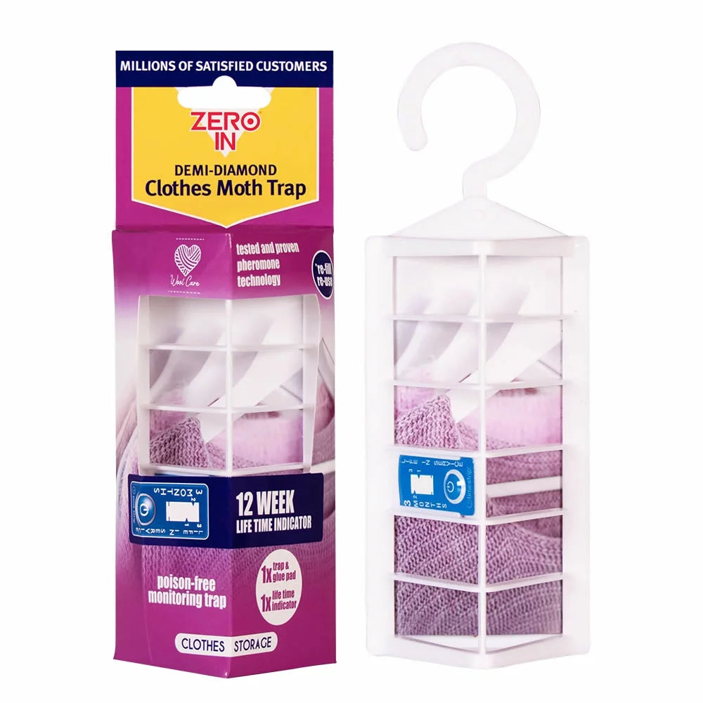 STV ZER437 Zero In Demi-Diamond Clothes Moth Trap