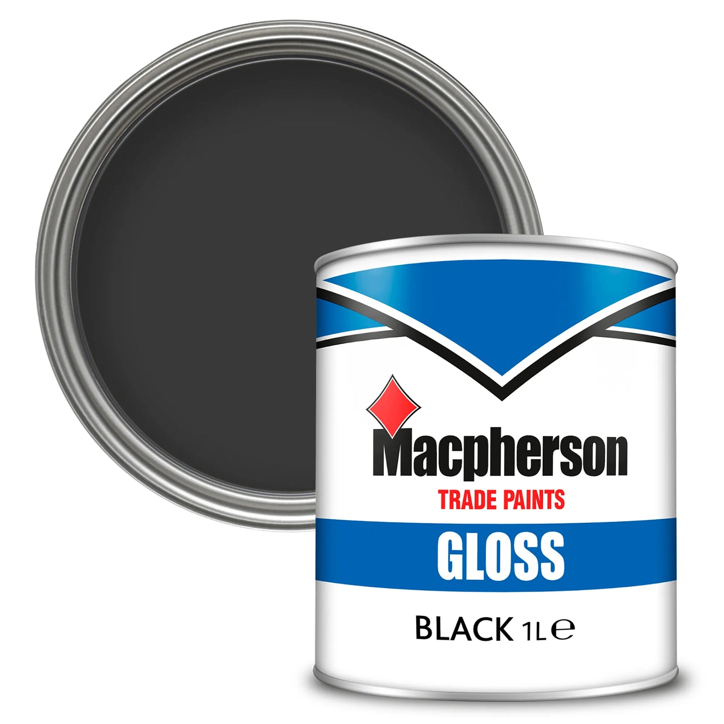 Macpherson Trade Gloss Black 1L