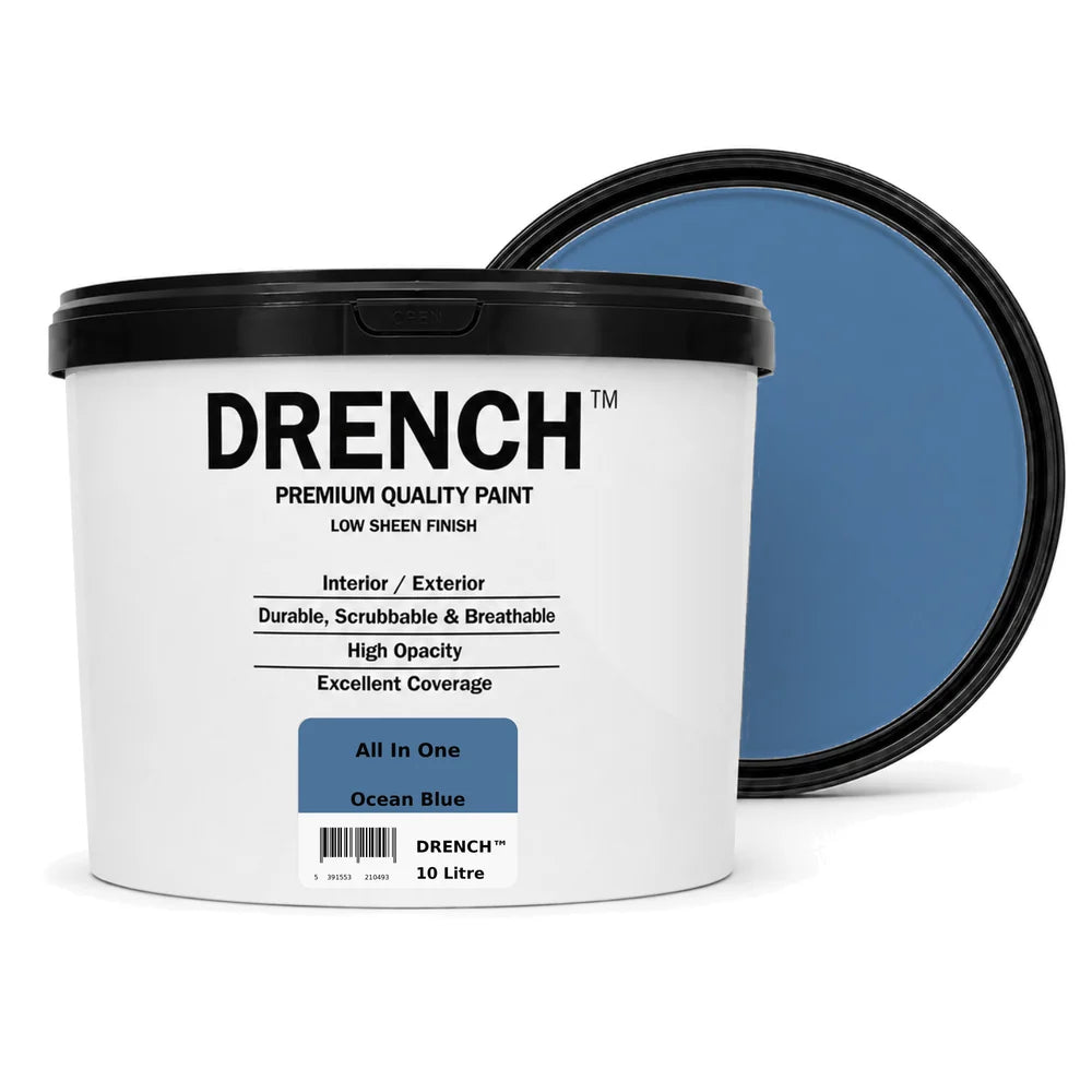 Drench All In One Multi Surface Paint Ocean Blue 10L