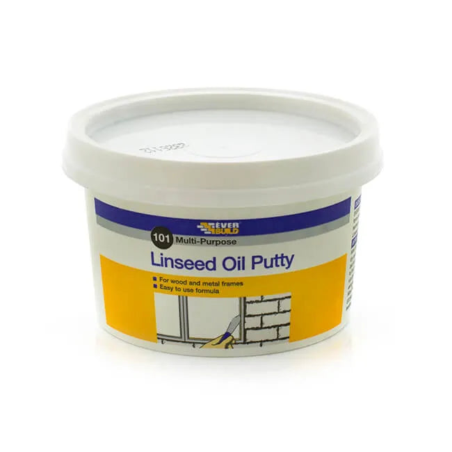 Everbuild 101 Linseed Oil Putty Natural 500g