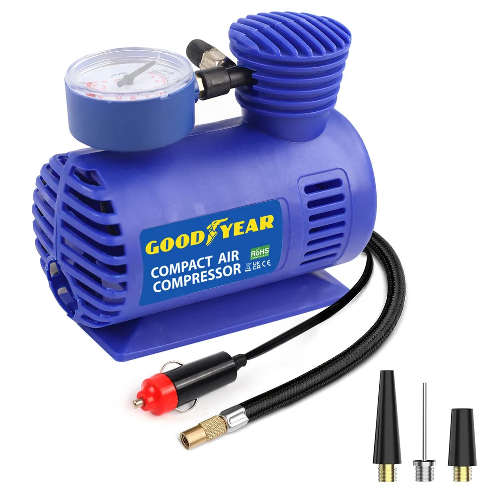 Goodyear Compact Air Compressor with Screw In Connector