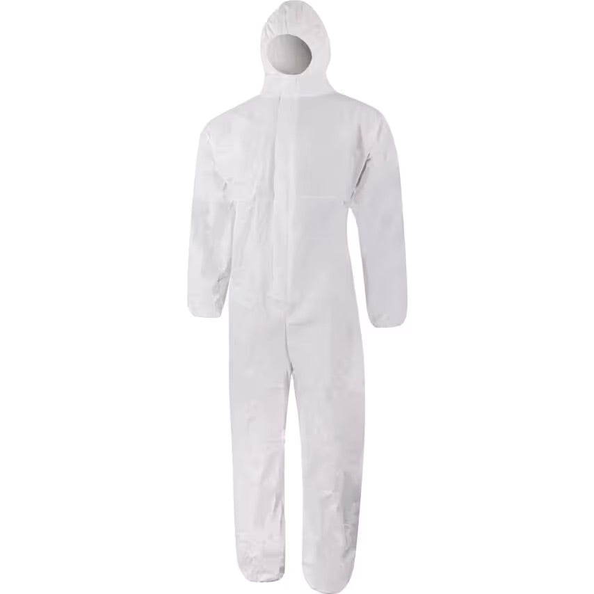 Resto White Disposable Boiler Suit Extra Large