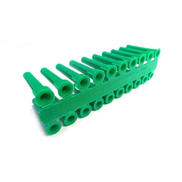 Universal Green Wall Plugs Box of 1000 Plugs