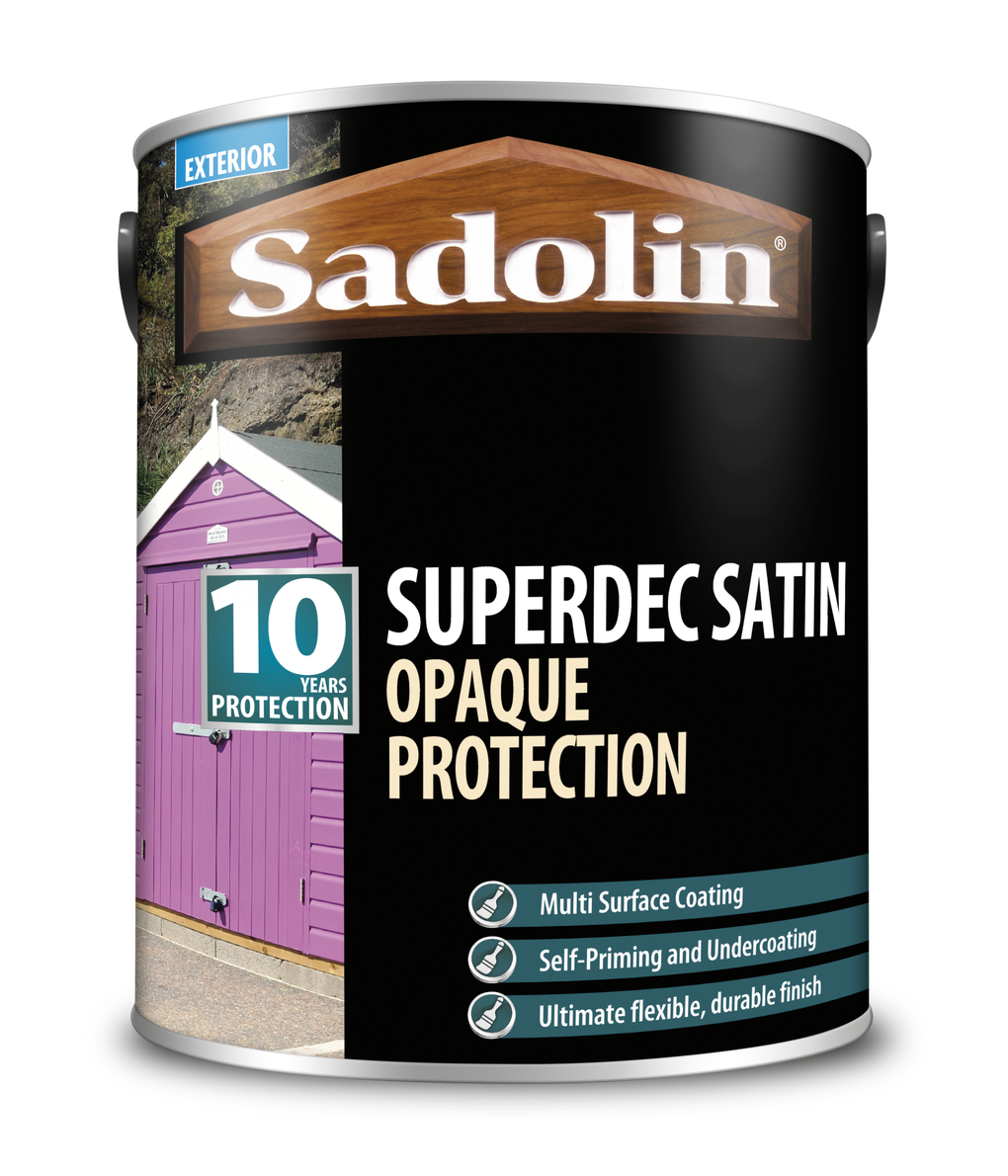 Sadolin Colour Mixed Superdec Satin Clear 065 Base