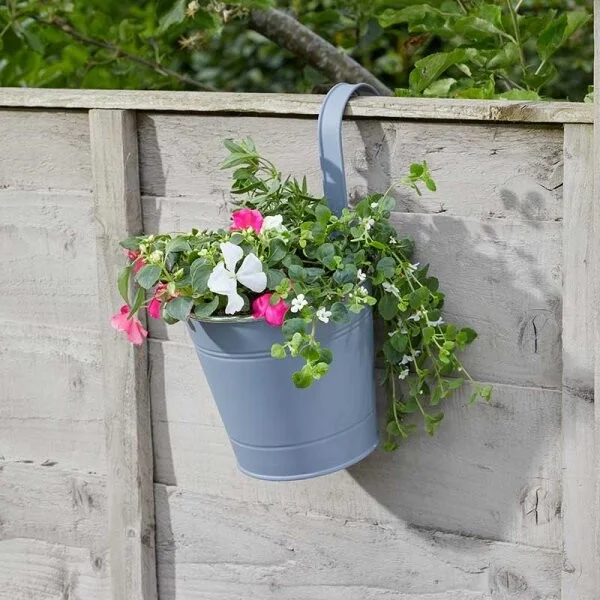 Smart Garden 6" Slate Fence & Balcony Hanging Pot