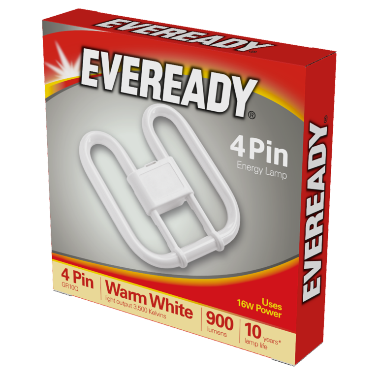 Eveready GR10Q 4 Pin 16W