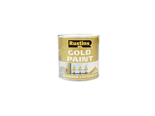 Rustins Gold Paint 100ml