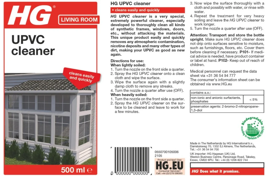 HG UPVC Cleaner