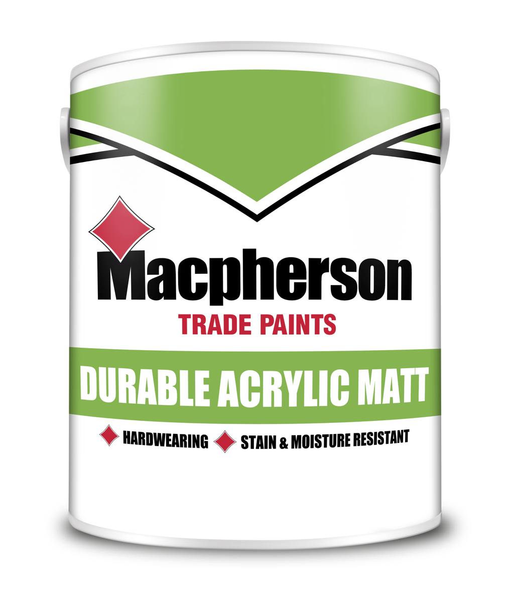 Macpherson Trade Colour Mixed Durable Acrylic Matt MC3
