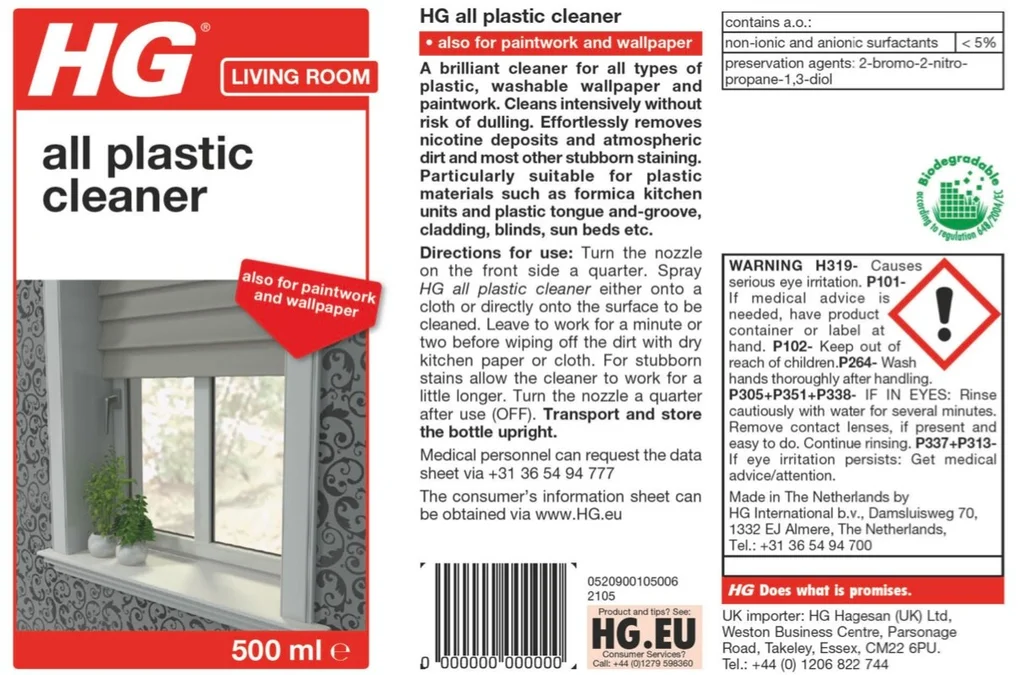 HG All Plastic Cleaner