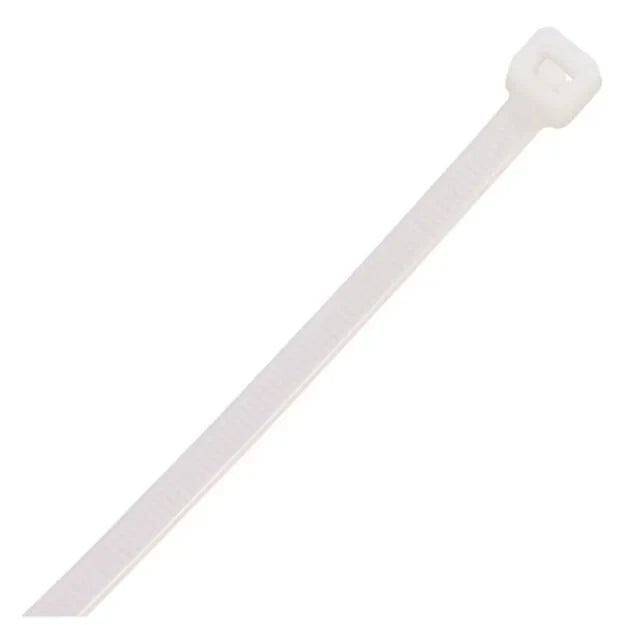 Griptorq 4.6 x 300mm Natural Cable Ties 100 Pack