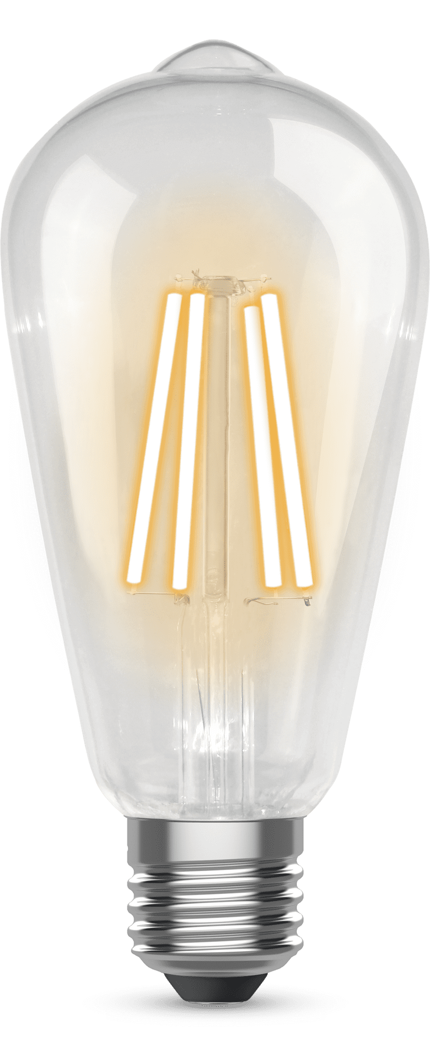Kosnic ST64 Dimmable ES LED Clear Filament 40W Decorative Bulb Warm White