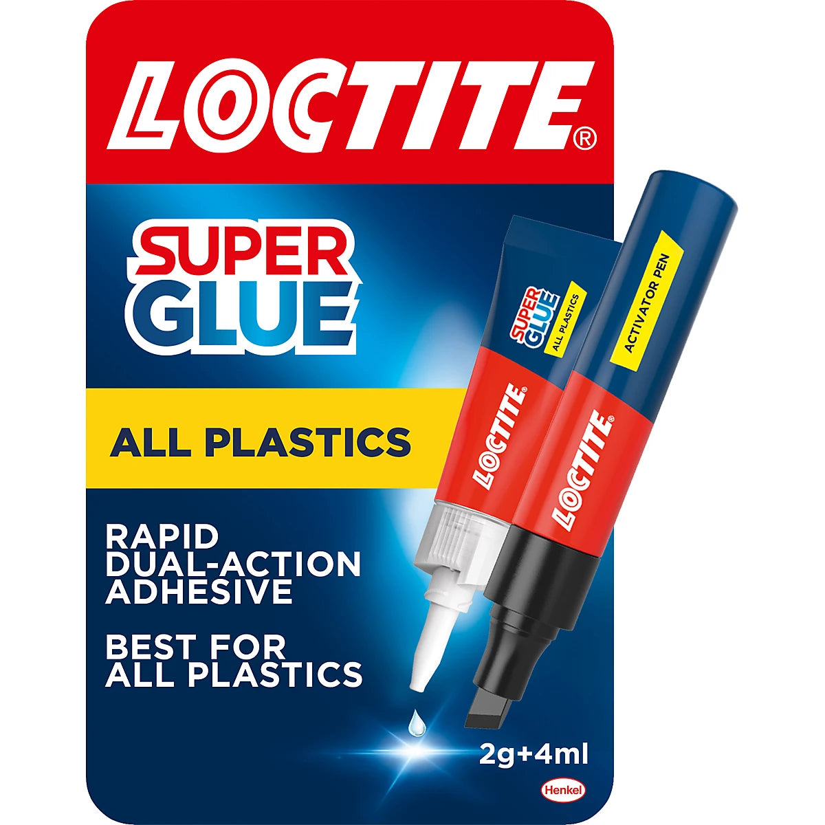 Loctite Super Glue for All Plastics