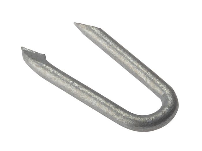 Allgrip Galvanised Netting Staples 20mm 1kg