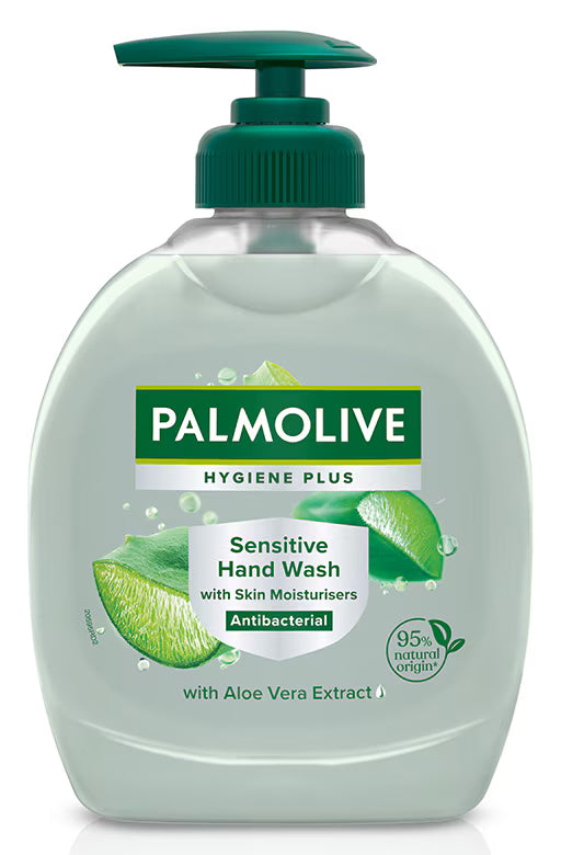 Palmolive Hygiene Plus Sensitive Aloe Vera Liquid Hand Soap 300ml