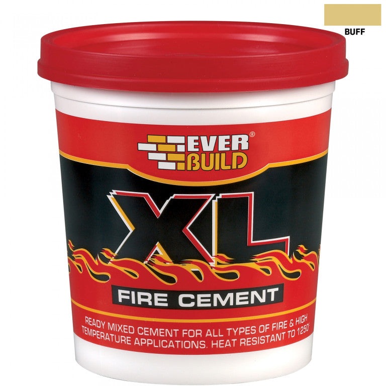 Everbuild XL Fire Cement Buff 1kg