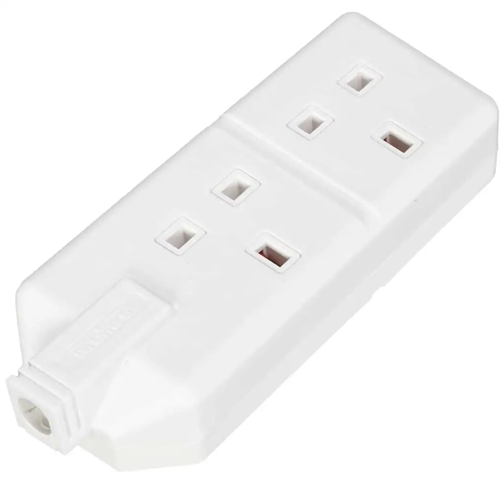 Permaplug Heavy Duty 13 Amp Two Gang Trailing Socket