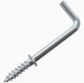 StarPack Dresser Hook Chrome 25mm 15 Pack