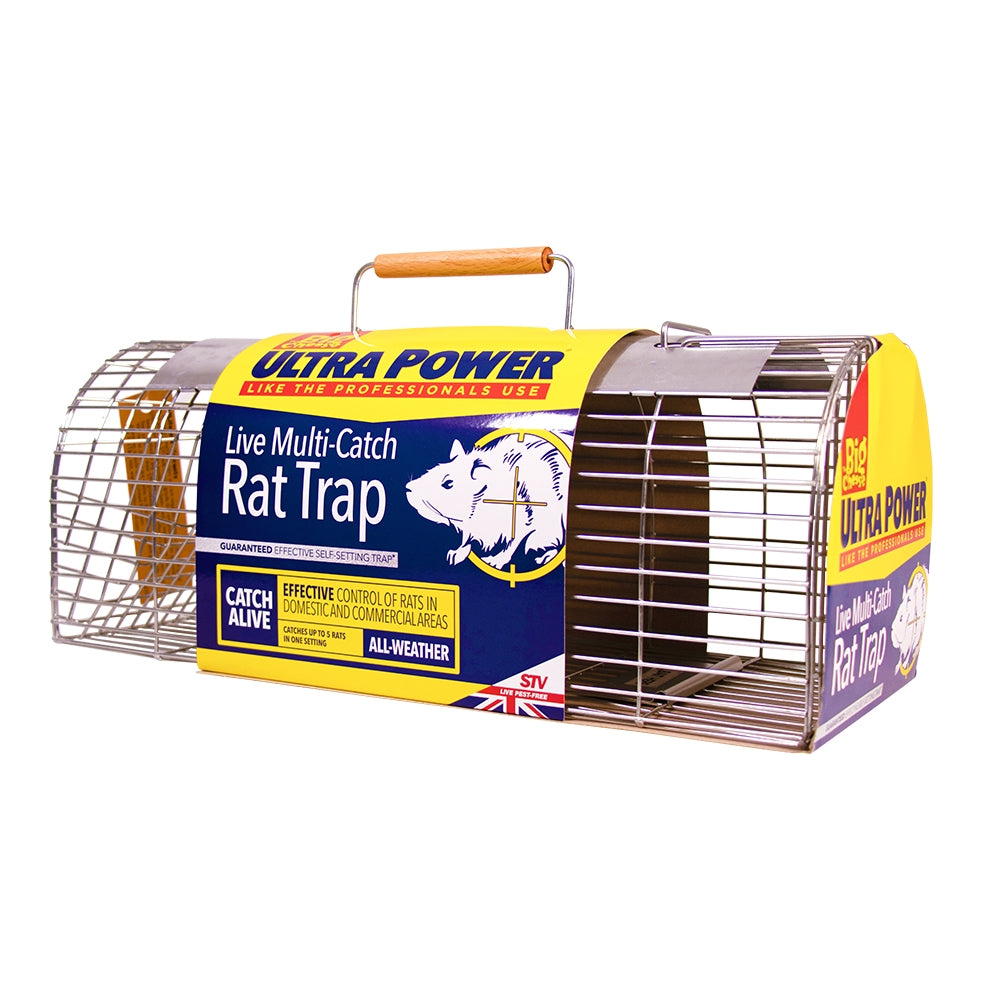 STV Ultra Power STV080 Live Multi Catch Rat Trap Cage