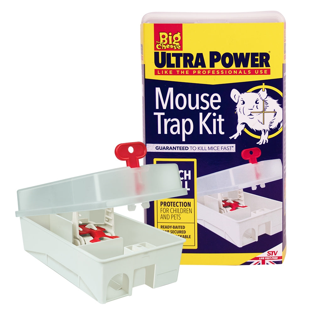 STV Ultra Power STV563 Ready Baited Mouse Trap Kit