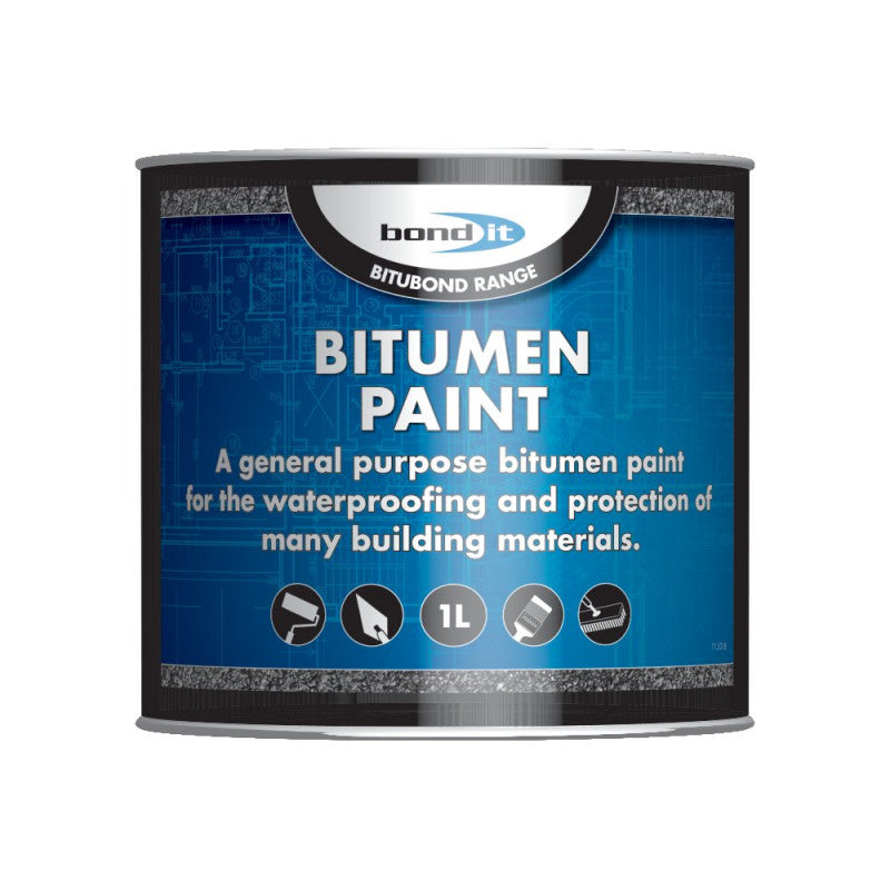 Bond It Bitumen Paint 1L