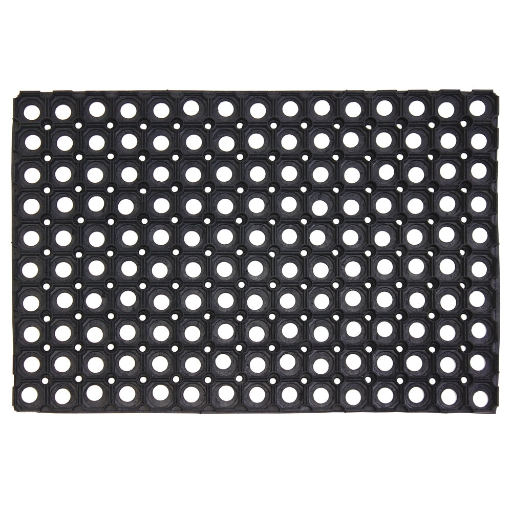 JVL Rondo Rubber Ring Door Mat 40 x 60cm