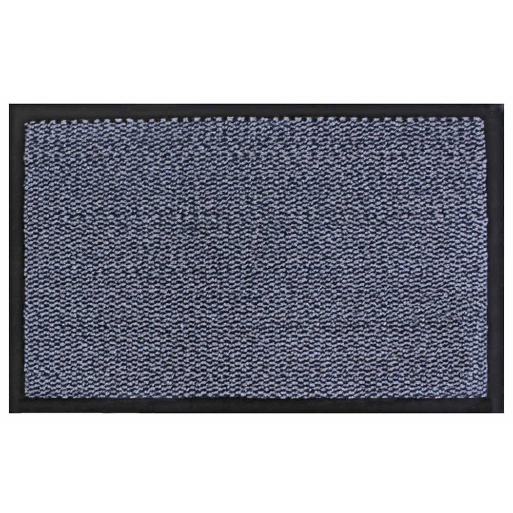 JVL Commodore Blue Barrier Mat 40 x 60cm
