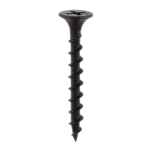 Allgrip Black Collated Drywall Screws Coarse Thread 3.9 x 38mm 1000 Pack