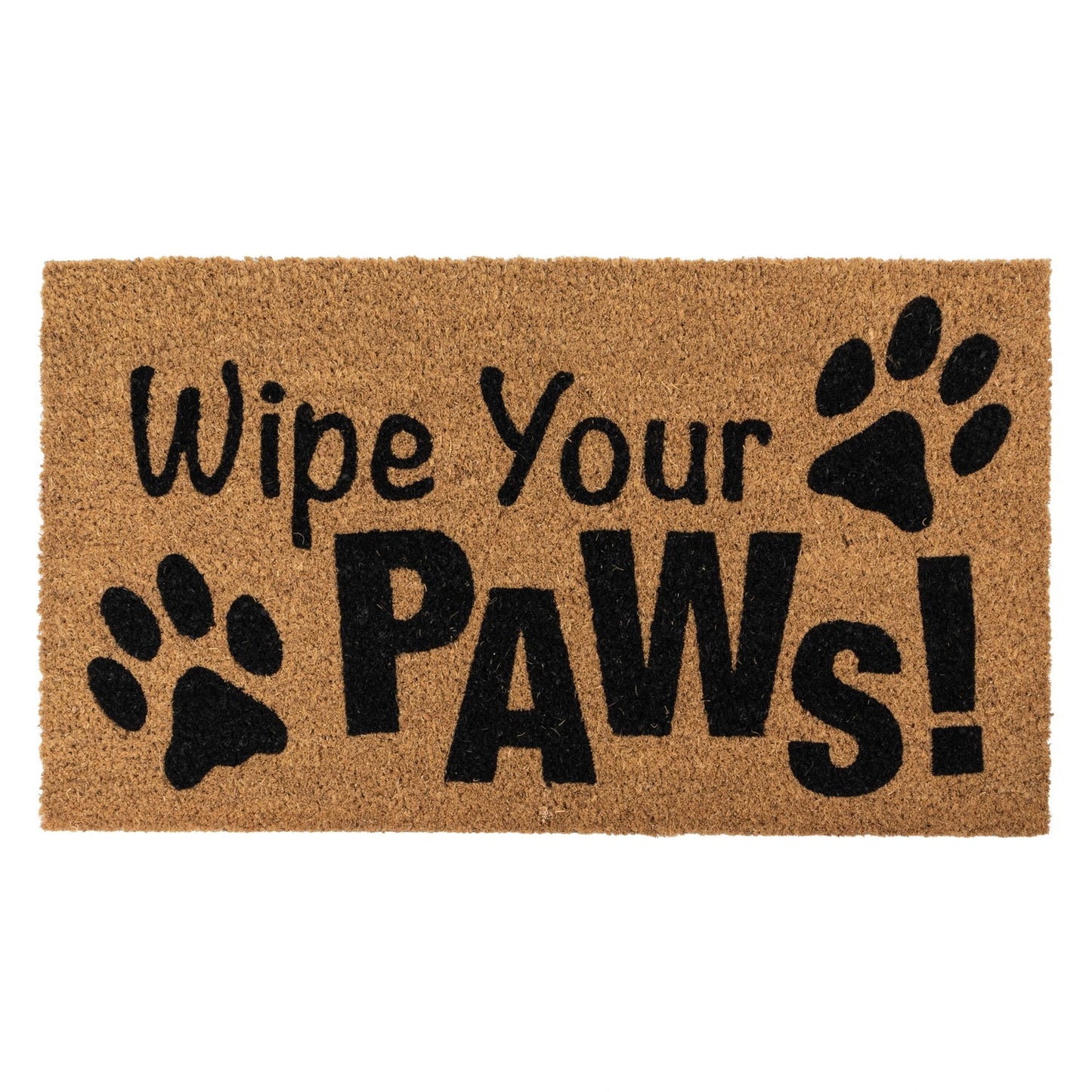 JVL Eco Friendly Wipe Your Paws Door Mat 40 x 70cm