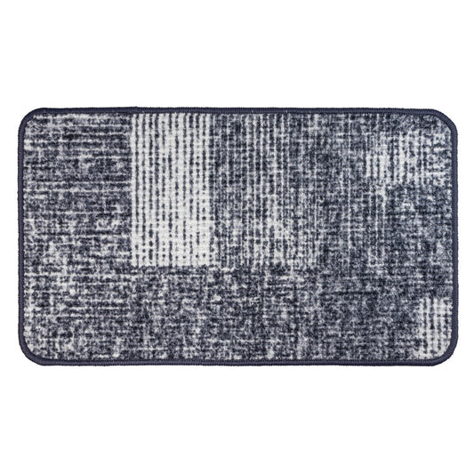 JVL Fiora Muted Matrix Machine Washable Mat 44 x 75cm