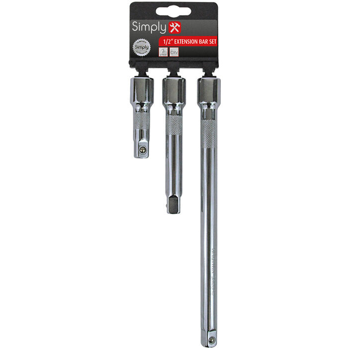 Simply TSET12 1/2" Extension Bar Set