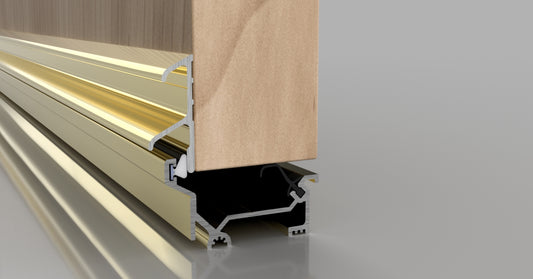 Stormguard Draught Excluder Dry-X Winterbar Gold Effect 920mm