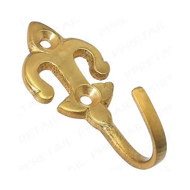 Banner Brass Fleur De Lys Tie Back
