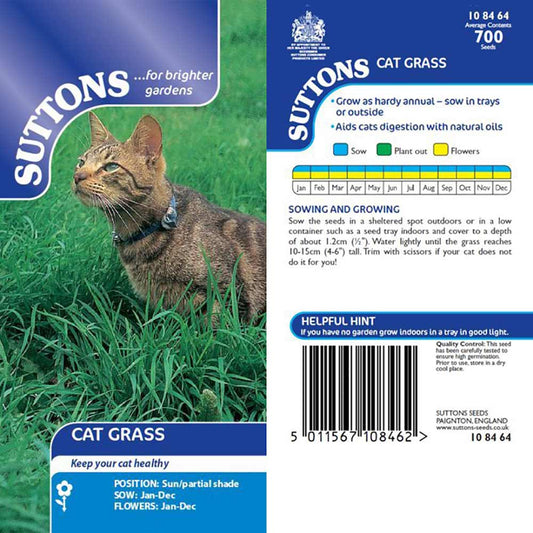 Suttons Cats Grass Seeds