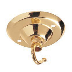 Lyvia Brassed Ceiling Hook Plate