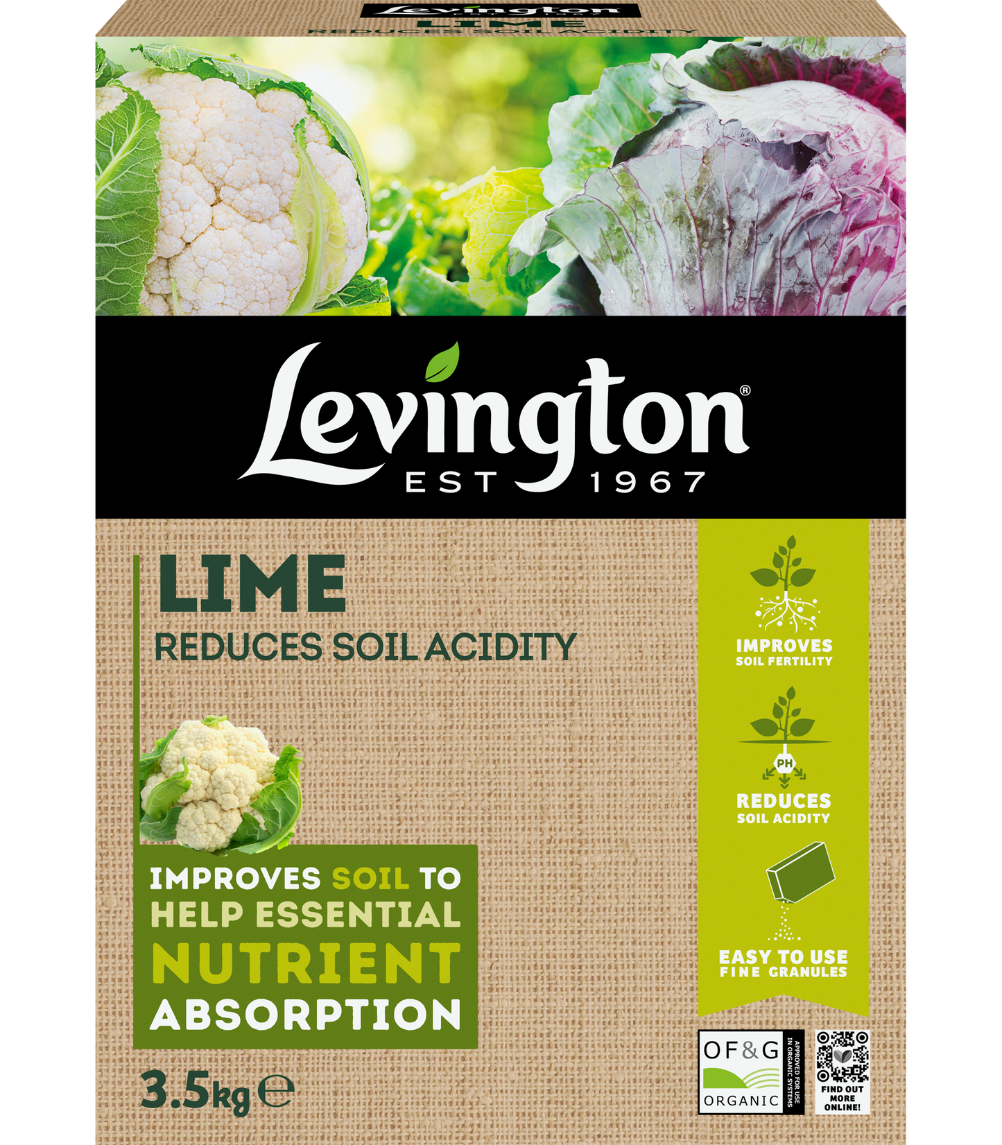 Levington Lime 3.5kg
