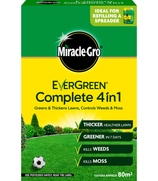 Miracle-Gro EverGreen Complete 4 in 1 80m2