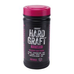 Draper 12435 Hard Graft Textured Wipes 100 Pack