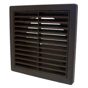 BrookVent 5" Fixed Grille Vent Cover with Fly Screen