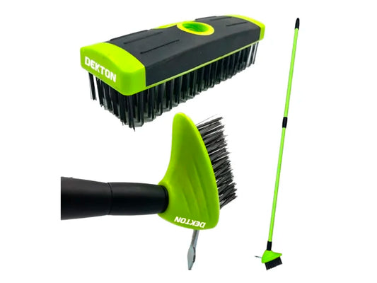 Dekton DTG4095 3 in 1 Weed Removal Brush Set