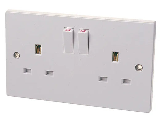 Dencon 2 Gang 13A Socket