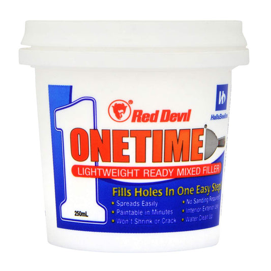 Red Devil One Time Ready Mixed Lightweight Filler 250ml
