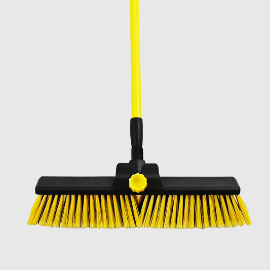 Hillbrush 14" Tornado Broom with Telescopic Handle